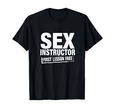 Amazon.com: Sex instructor, first lesson free : Clothing, Shoes & Jewelry