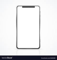 Realistic Detailed 3d Blank Phone Template Mockup