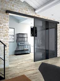 Smoked Glass Sliding Doors Stand Out In