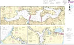 Noaa Chart 18447 Lake Washington Ship Canal And Lake Washington