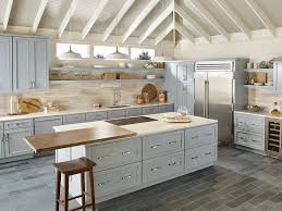 Try alternating the colors from object to object within the kitchen perimeter, and you'll be surprised at how beautiful your kitchen spatially distribute black and white colors on all the cabinets in the kitchen. Kitchen Cabinet Colors Bertch Cabinet Manufacturing