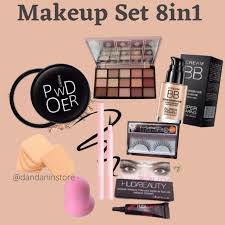 jual paket make up set 9in1 kosmetik