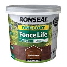 Ronseal One Coat Fence Life Medium Oak 5l