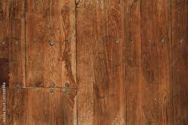 wood floor with nails stock photo