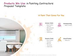 S We Use In Painting Contractors