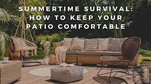 How To Keep A Patio Cool Beat The