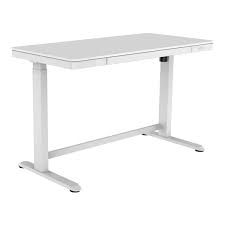 This next storage option is reminiscent of those eponymous drawers. Realspace 48 W Electric Height Adjustable Standing Desk White Officesupply Com