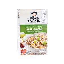 quaker instant oatmeal apple