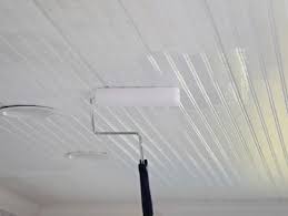 Drop Ceiling With Beadboard Paneling