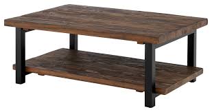 Pomona 48 L Metal And Wood Coffee Table