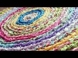 easy crochet rag rug tutorial