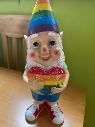 Pride Gnome With Glitter Heart See