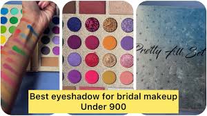 best eyeshadow for bridal makeup under