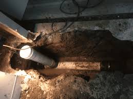 Underground Clay Drain Piping