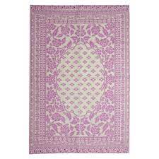 recycled plastic carpet 210x150 pink