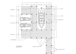 boat dock design cad files dwg files