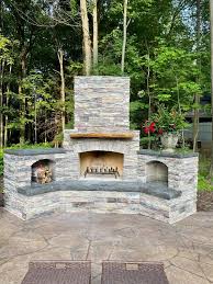 Budget Diy Outdoor Fireplace