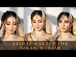 bridal makeup for nikah muslim