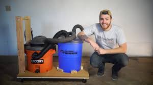 diy mobile dust collection modern builds
