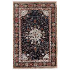 fine antique indian agra rug with