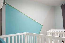 How To Paint A Geometric Wall In Your