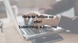 How To Follow Up After Cv Submission