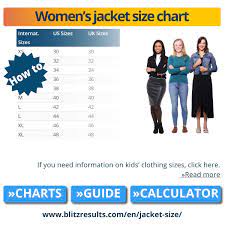 us jacket coat size chart men women