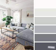 Room Color Schemes Grey Palette
