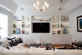 built in wall unit dining room