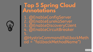 top 5 spring cloud annotations for java