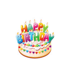 birthday cake png with candle