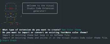 color theme visual studio code
