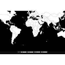 Weltkarte umrisse zum ausdrucken pdf frisuren trend. Weltkarte Poster Zum Beschriften In Schwarz Weiss