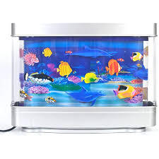 Amazon.com : Lightahead Artificial Tropical Fish Decorative Sensory Aquarium  Lamp Virtual Ocean in Motion (Marine Life A) : Pet Supplies gambar png