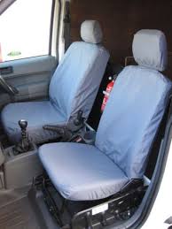 Front Grey Seat Covers Ford Transit