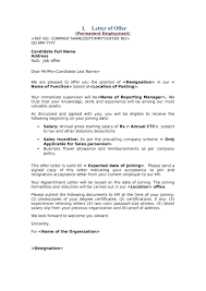 job appointment letter 18 exles