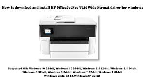 2) type hp officejet pro 7740 in the search box and submit. How To Download And Install Hp Officejet Pro 7740 Wide Format Driver Windows 10 8 1 8 7 Vista X Youtube