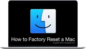 how to reset mac to factory settings