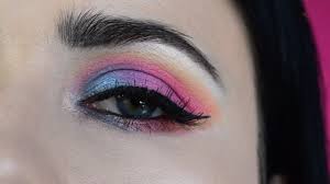 woman eye makeup free stock video