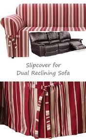 Dual Reclining Sofa Slipcover City