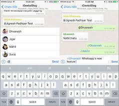 How To Tag People In Whatsapp Group Chat On Iphone And Android