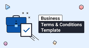 business terms conditions template