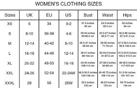 Size Chart And Measurement Instructions