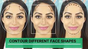 how to contour diffe face shapes