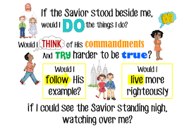 If The Savior Stood Beside Me Verse 1 Full Sized Poster