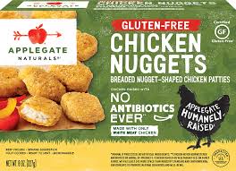 Like the applegate nuggets, these are sold in regular and organic varieties. Products Breaded Chicken Natural Gluten Free Chicken Nuggets Applegate