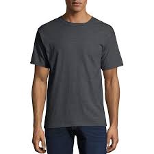 Hanes Mens Beefy T Crew Neck Short Sleeve T Shirt Up To 6xl