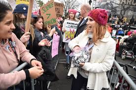 Thousands of women wore pink pussy hats for Women s March on.