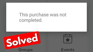 purchase was not completed roblox