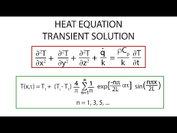 Heat Equation Transient Solution